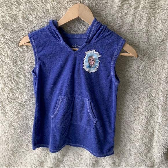 Disney Frozen Bathing Suit Cover-Up And Hooded Towel - Picture 2 of 8